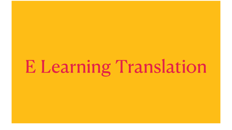 How to get 99.8% Quality score E Learning content translation?