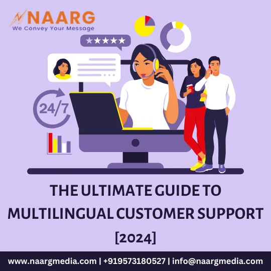 Multilingual Customer Support: Image representing an Expert Representative Providing Assistance to Customers.